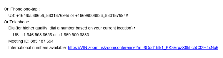 To listen to orientation audio dial in using Zoom phone number provided or use your computer's speaker and microphone To listen to orientation audio dial in using Zoom phone number provided or use your computer's speaker and microphone
